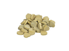 COEUR EN BOIS NATUREL 2cm epaisseur 0 5cm - 50pc