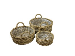 PANIER EN ROTIN KUBU 3-SET KR-LRV-202