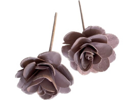 BEETAL ROOS 6cm-6pcs ON STEM