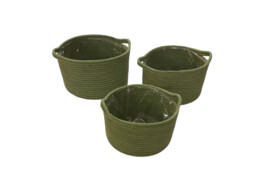 COTTON PANIER 3-SET