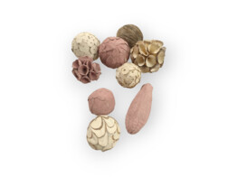 SOLA BALL MIX 7pcs BLANC   ROSE CLAIR