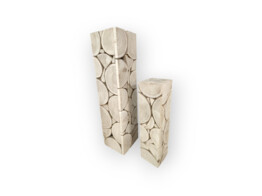 PAULOWNIA  CONSOLE 30 30 H120cm