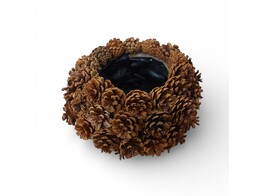POT avec pomme de pin H13 dia38cm